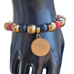 🍪 Rare Rustic Cuff x OREO Limited Edition Beaded Charm Bracelet